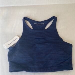 Outdoor Voices Blue Racerback Bra Intimates